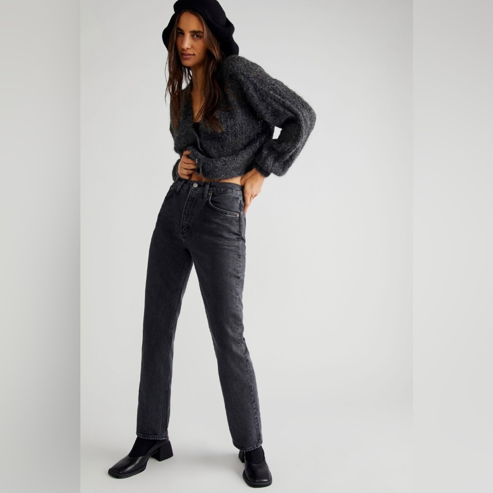 Agolde Vintage High-rise Bootcut Jeans